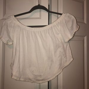 Off the shoulder shirt